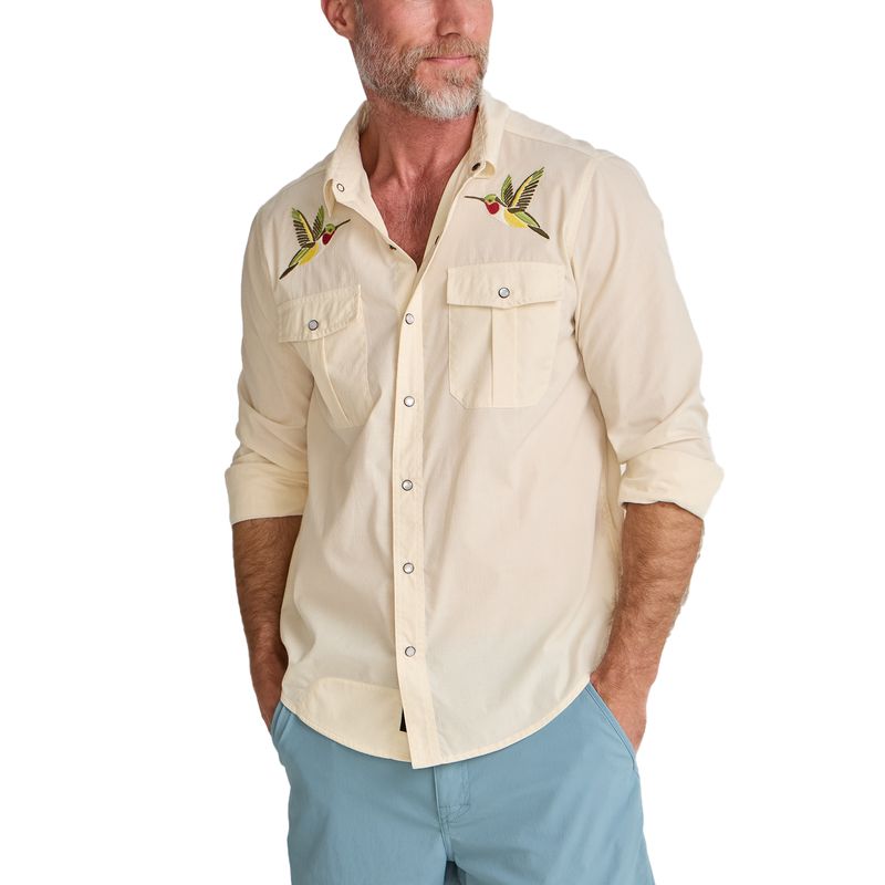 Howler Bros- Nectar Seekers Gaucho Snapshirt