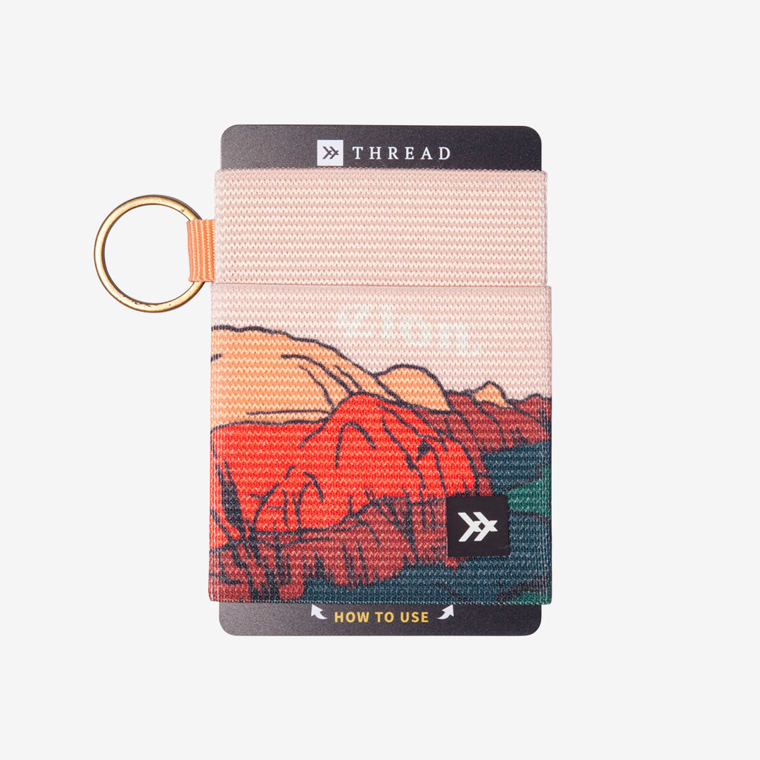 Thread Wallet- Elastic Wallet