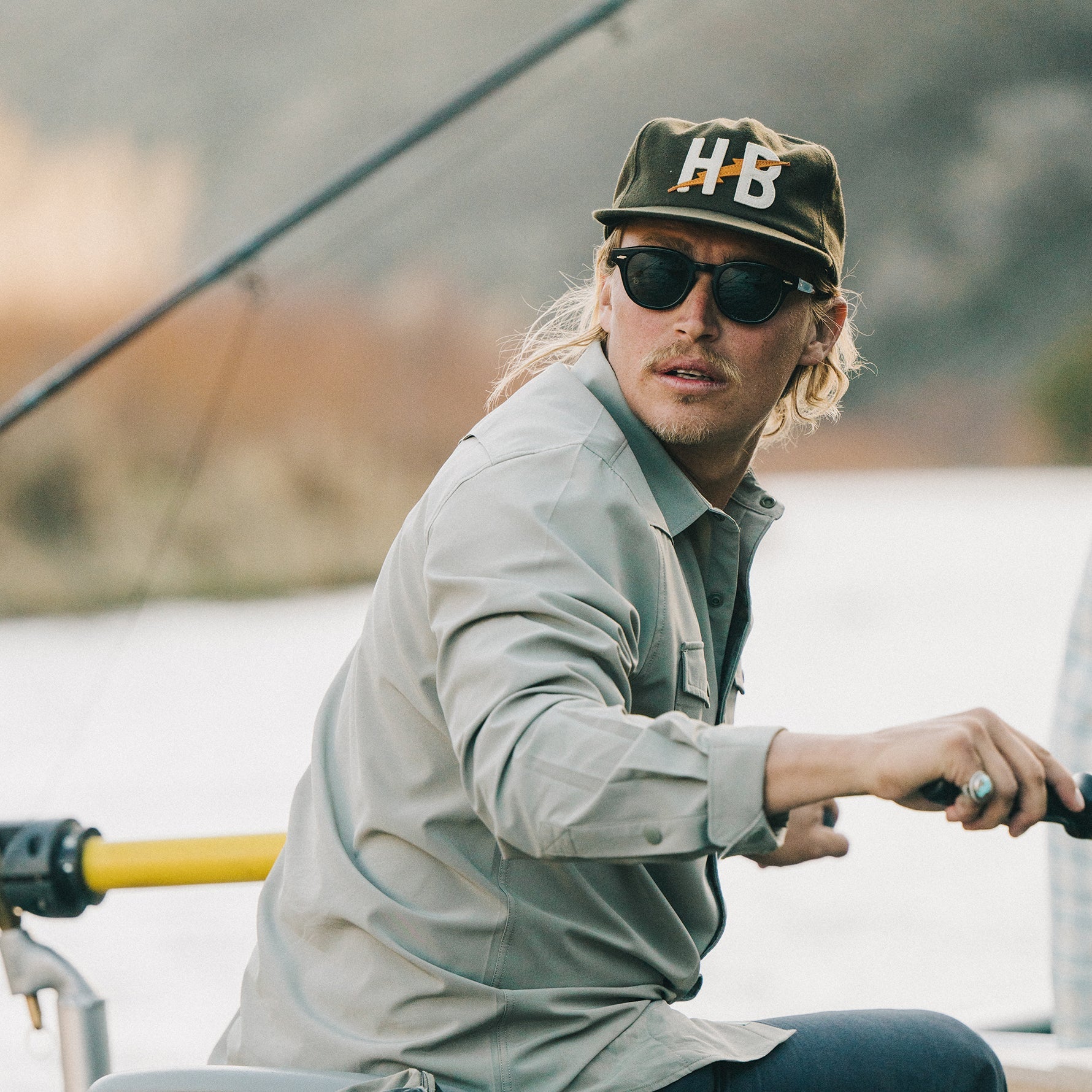 Howler Bros- Big HB Snapback