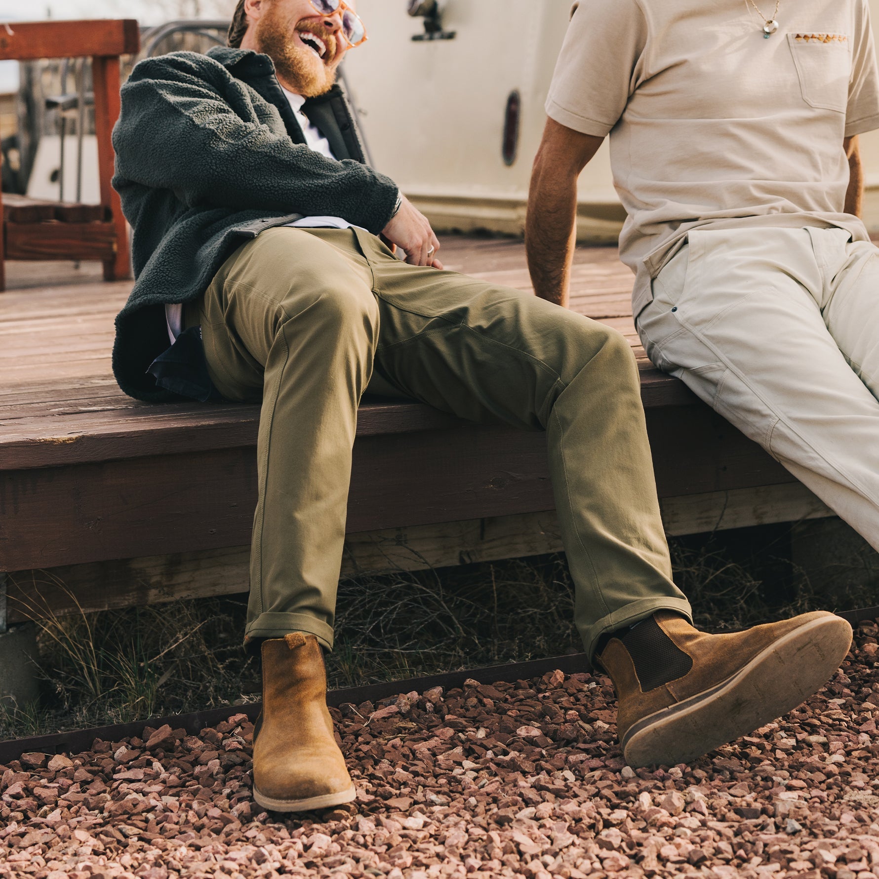 Howler Bros- Frontside Tech Pants in Olive