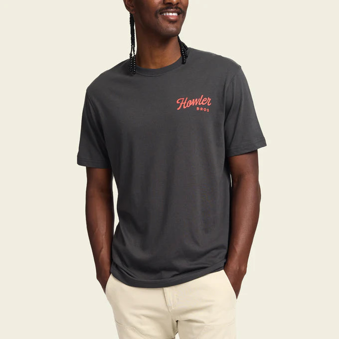 Howler Bros- Posse T-Shirt in Antique Black