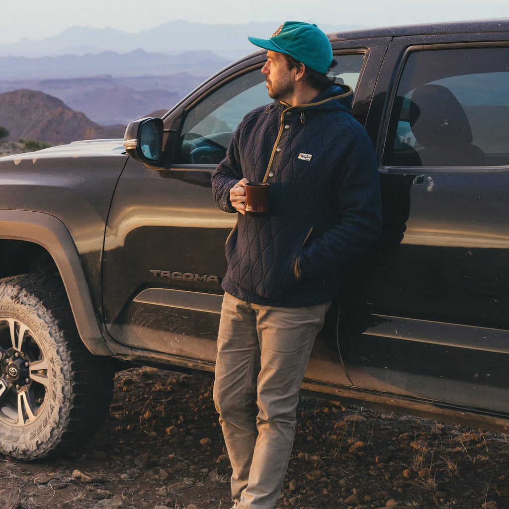 Howler Bros- Chisos Hooded Pullover Capillary Waves