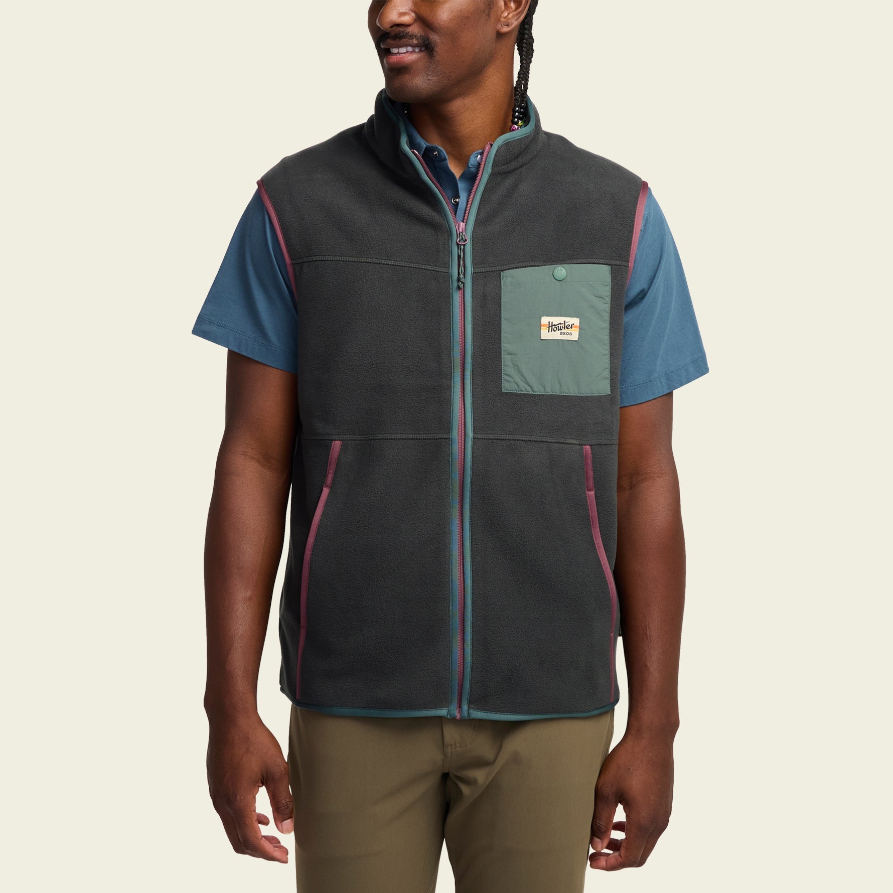 Howler Bros- Free Range Fleece Vest