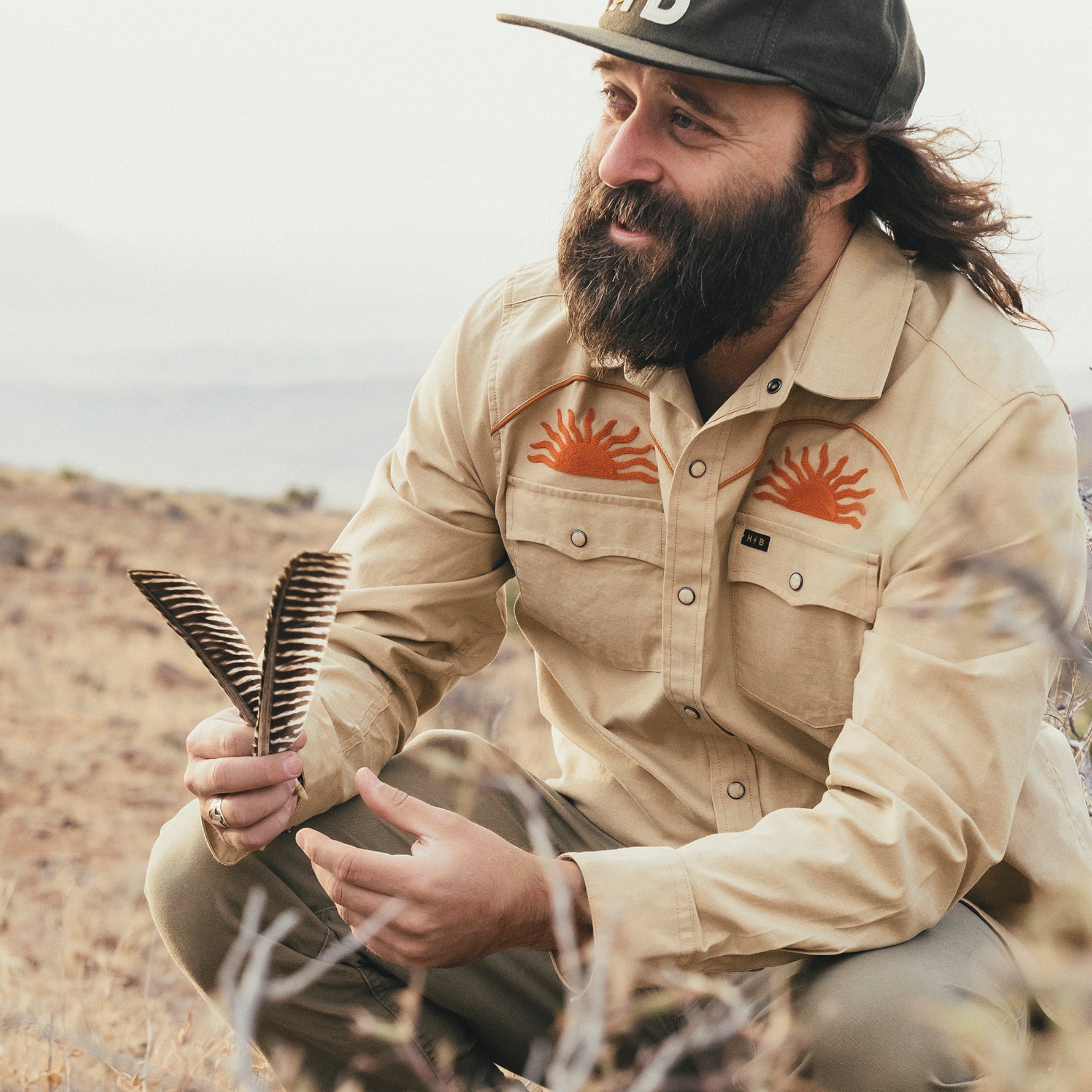 Howler Bros- Crosscut Deluxe Longsleeve El Sol
