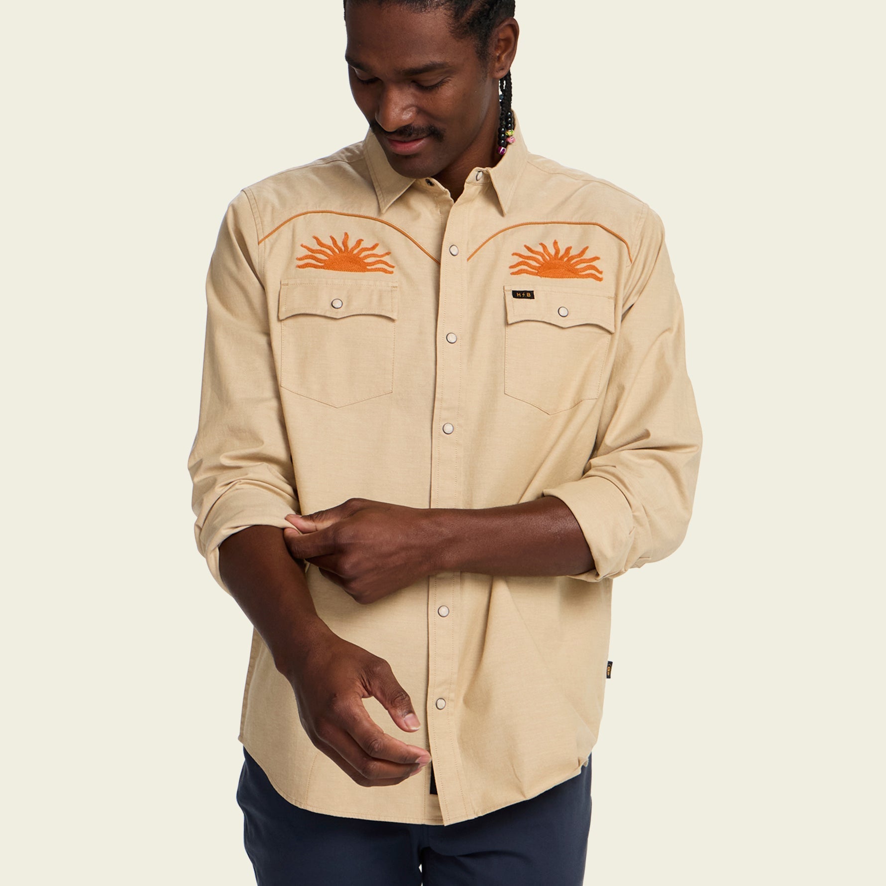 Howler Bros- Crosscut Deluxe Longsleeve El Sol