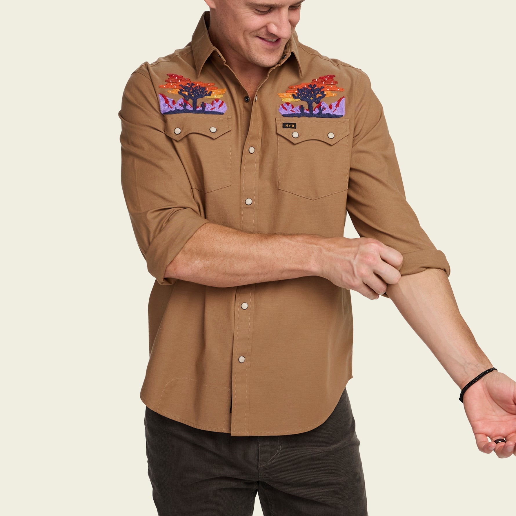 Howler Bros- Crosscut Deluxe Longsleeve Yuccas