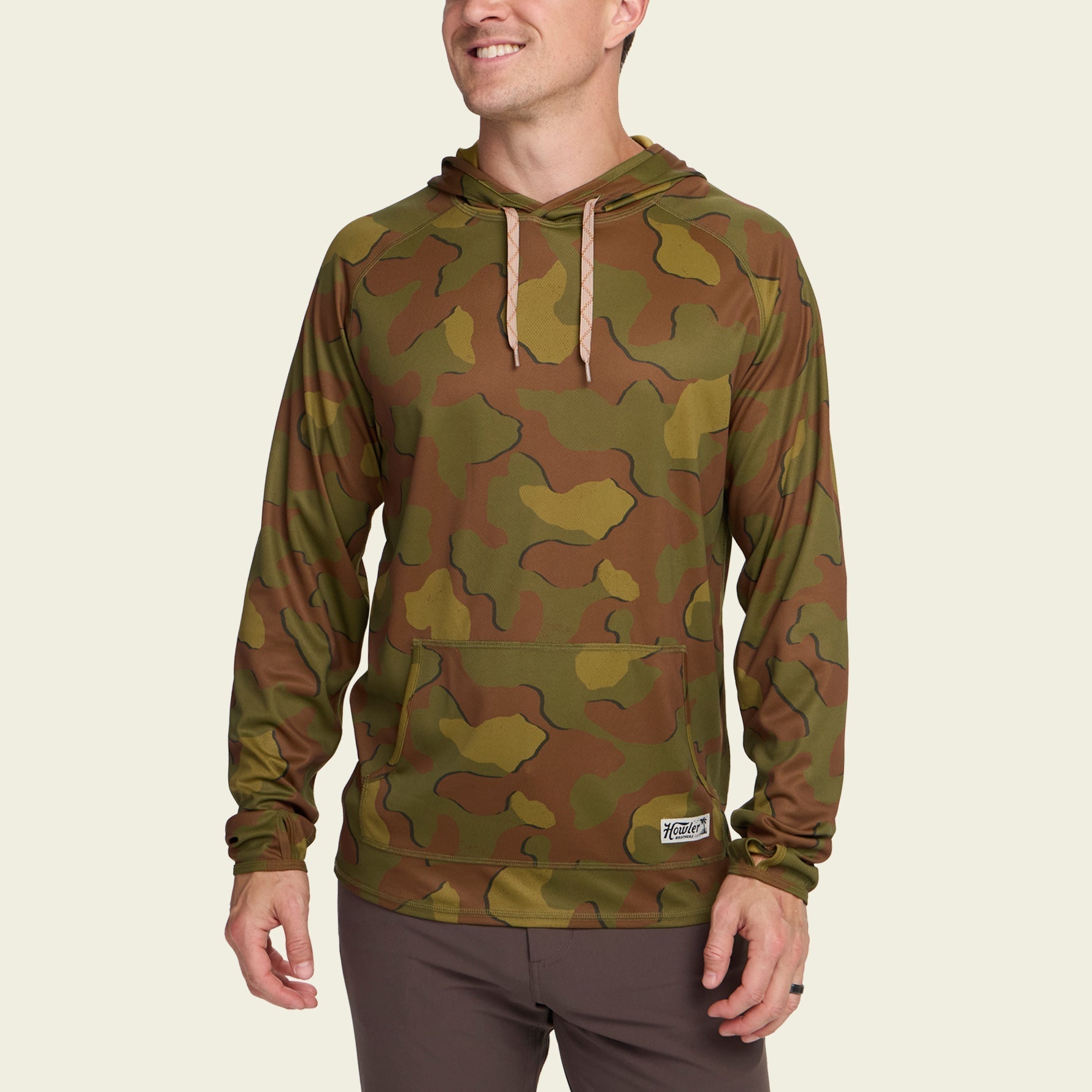 Howler Bros- Loggerhead Hoodie Mimetico : Fatigue