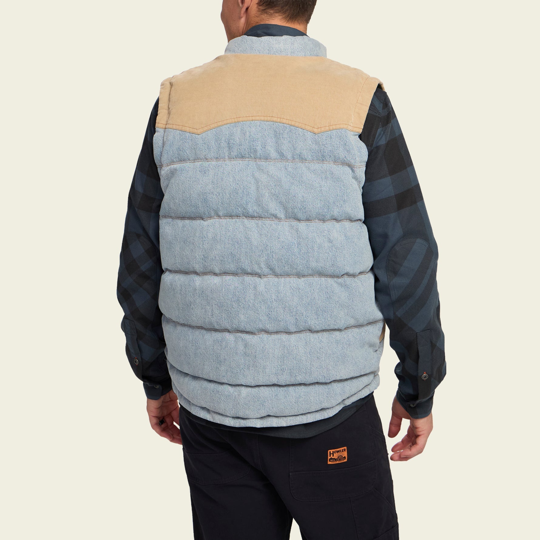 Howler Bros- Denim Rounder Vest