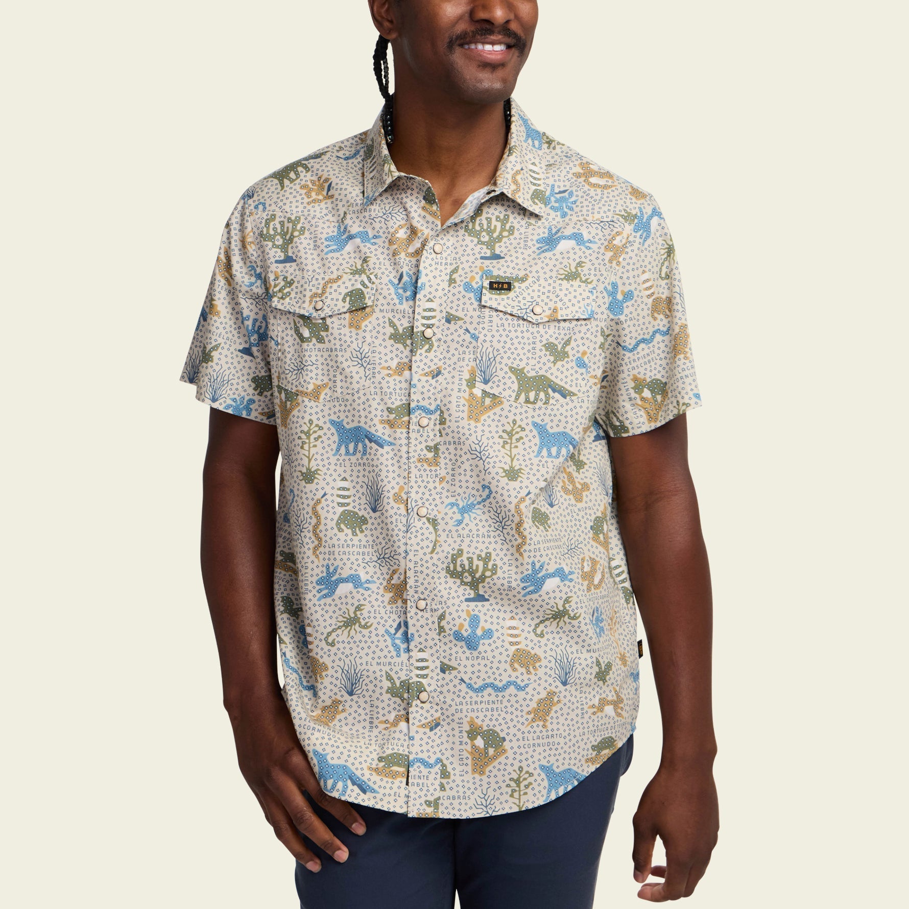Howler Bros- H Bar B Snapshirt Ecosistema : Sand