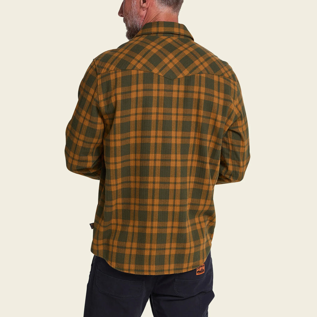 Howler Bros- La Grange Lightweight Flannel: Cohen Plaid