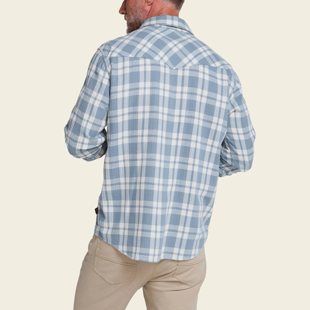 Howler Bros- La Grange Lightweight Flannel: Cohen Plaid