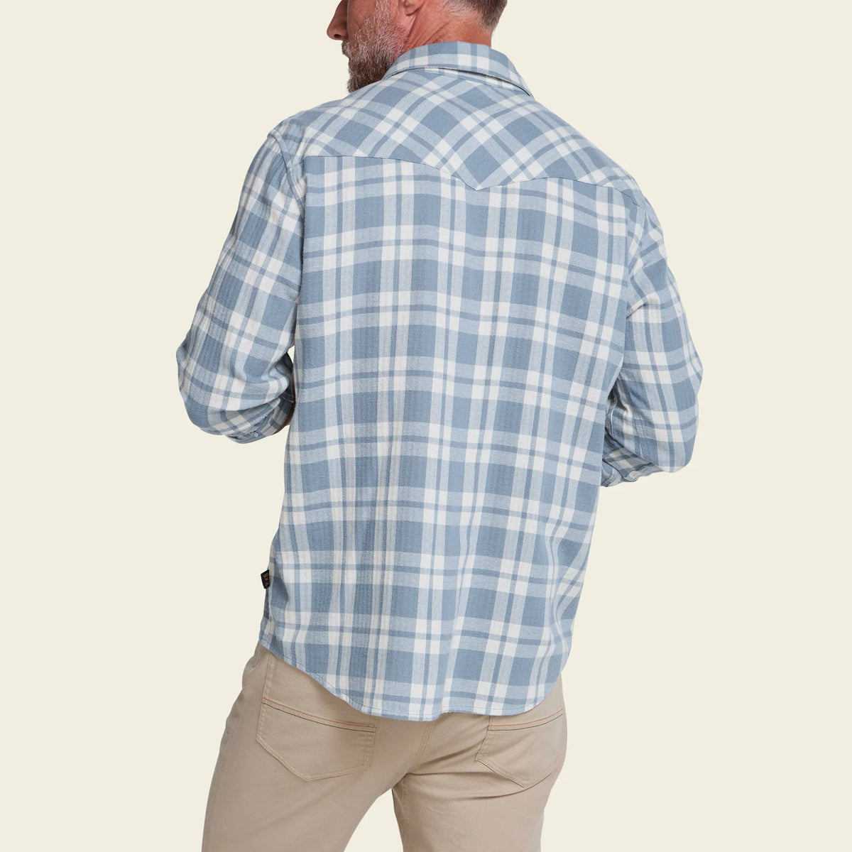 Howler Bros- La Grange Lightweight Flannel: Cohen Plaid