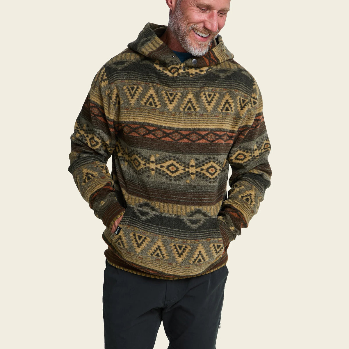 Howler Bros- Tajima Hoodie: Canyon Codes