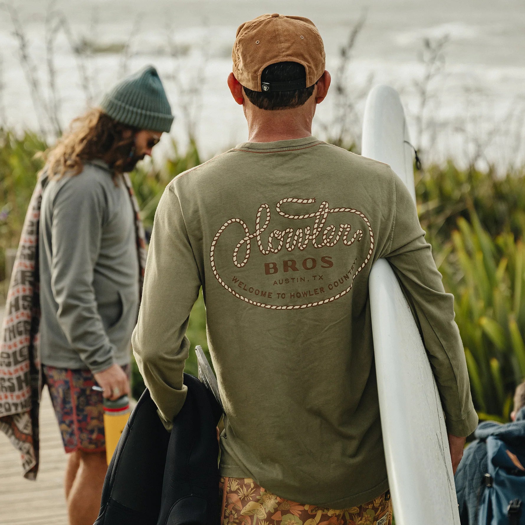 Howler Bros- Cotton Longsleeve T-Shirt: Howler Lasso