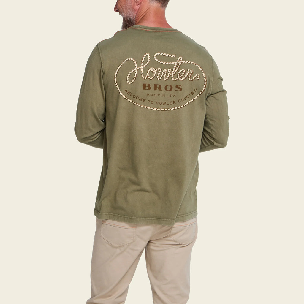 Howler Bros- Cotton Longsleeve T-Shirt: Howler Lasso