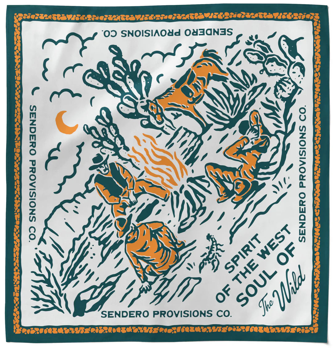 Sendero- Cowboy Campfire Bandana