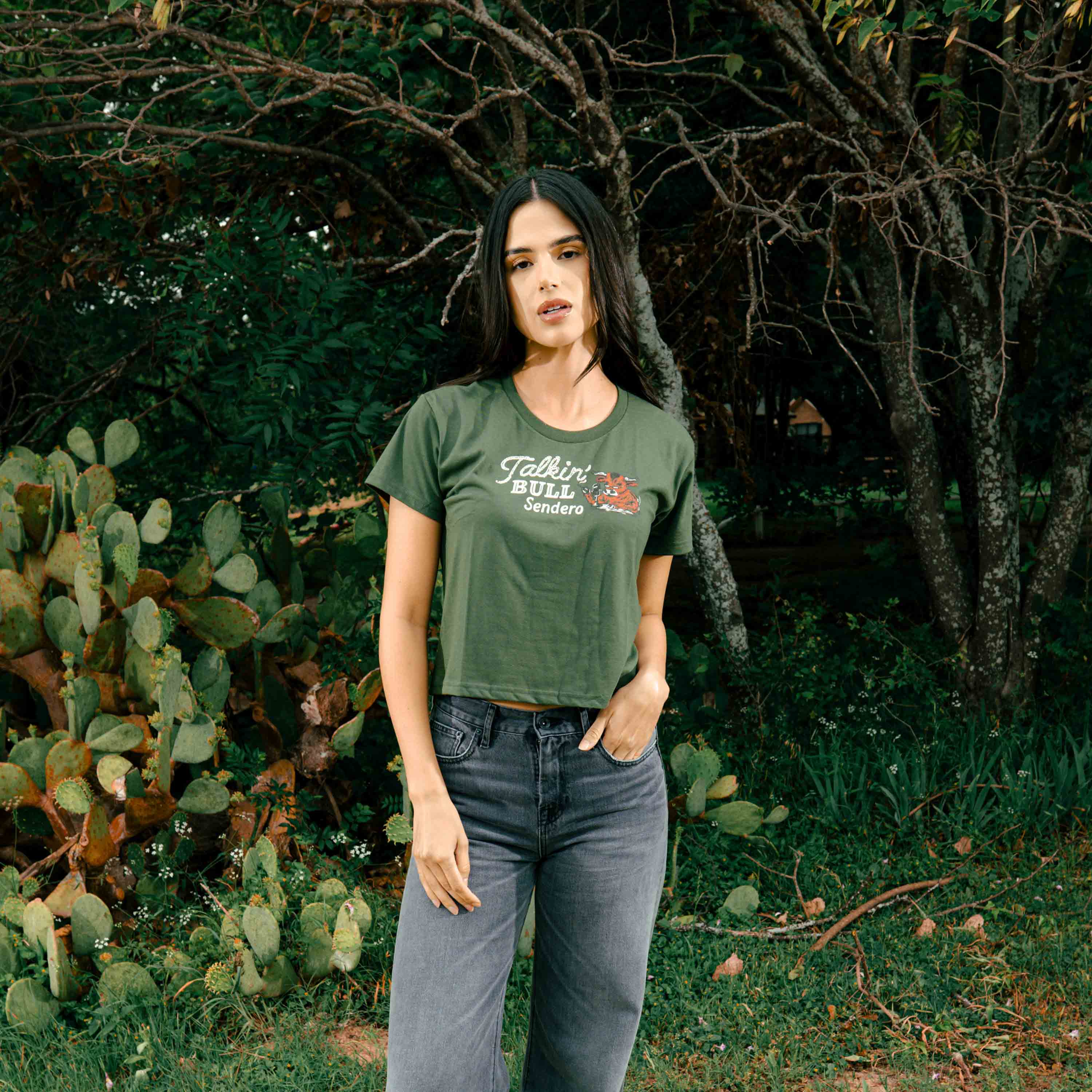 Sendero- Talkin' Bull Boxy Tee