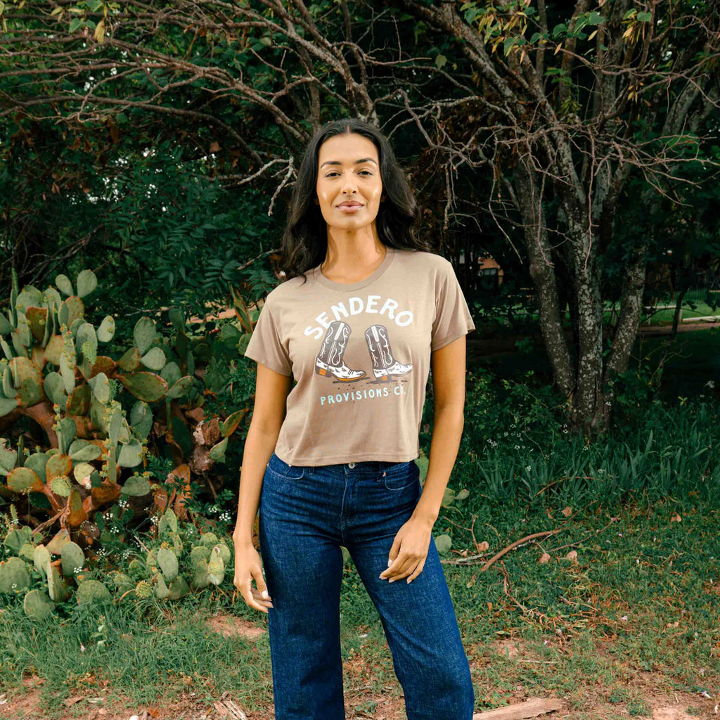 Sendero- High Stepper Boxy Tee