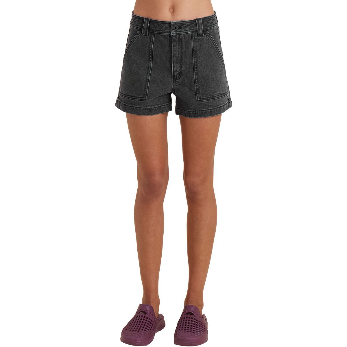 Roark- HWY Shorts in Faded Black