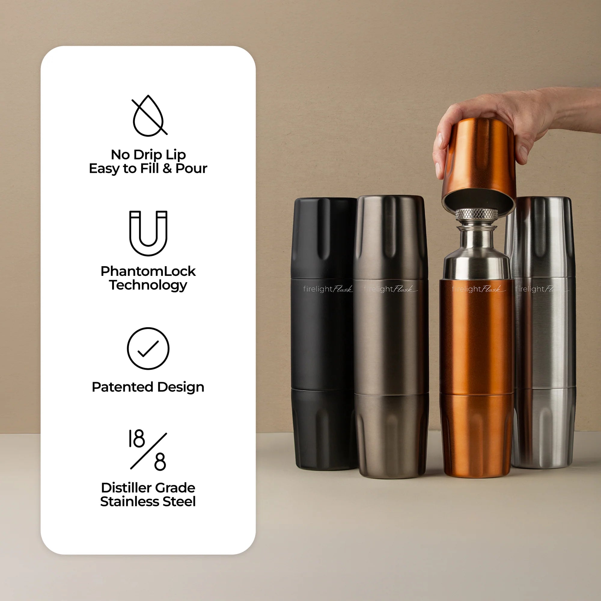 High Camp Flasks- Firelight Flask® 750