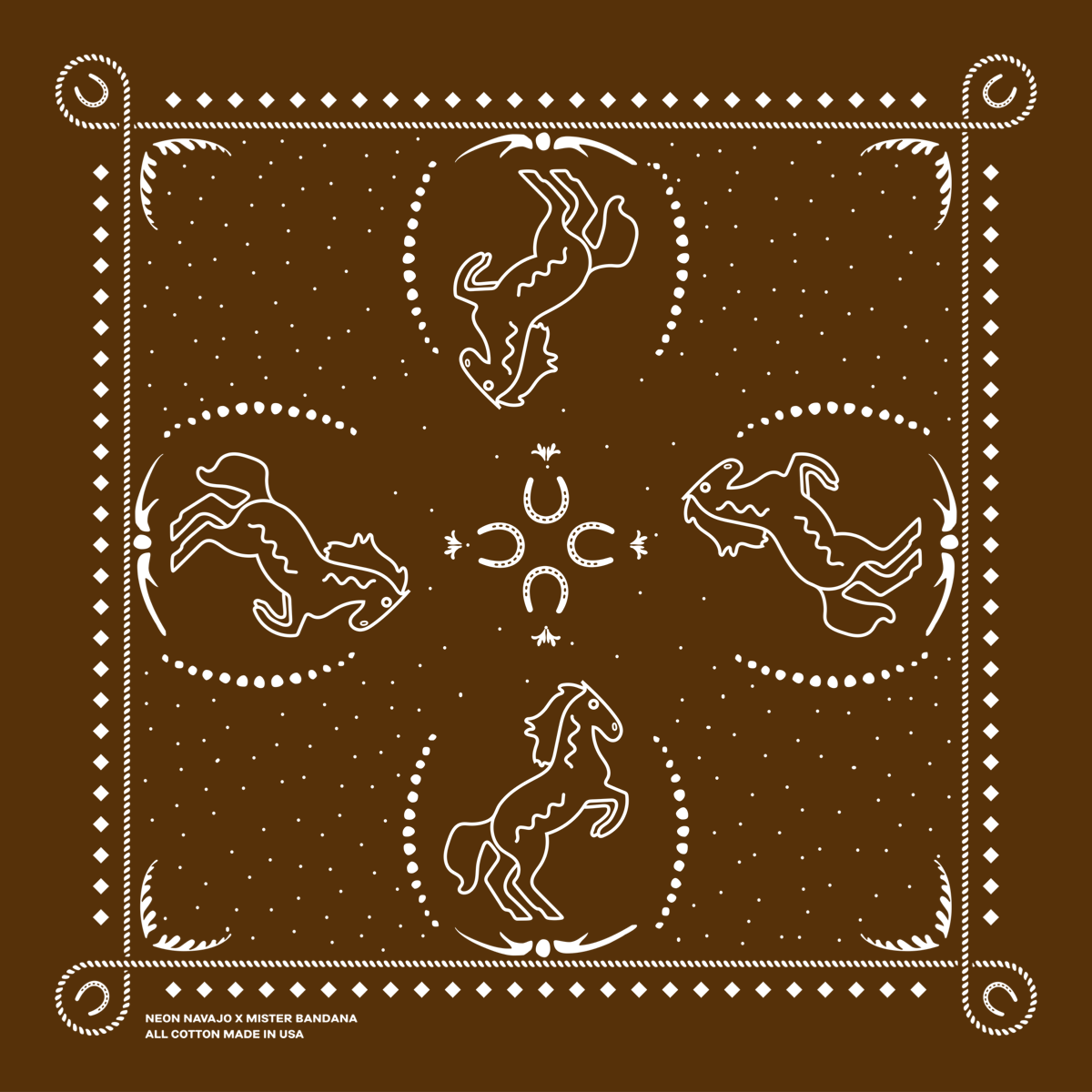 Mister Bandana- Four Horse Bandana