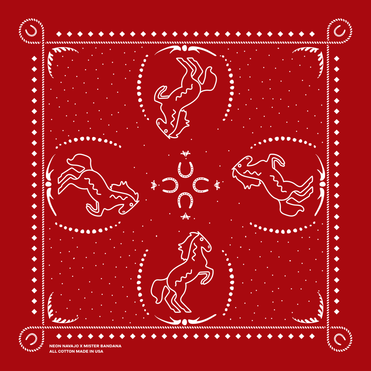 Mister Bandana- Four Horse Bandana