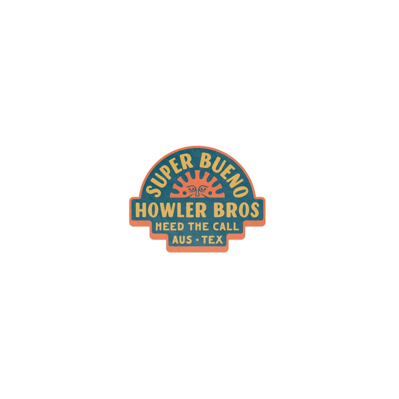 Howler Bros- Super Bueno Sol Sticker