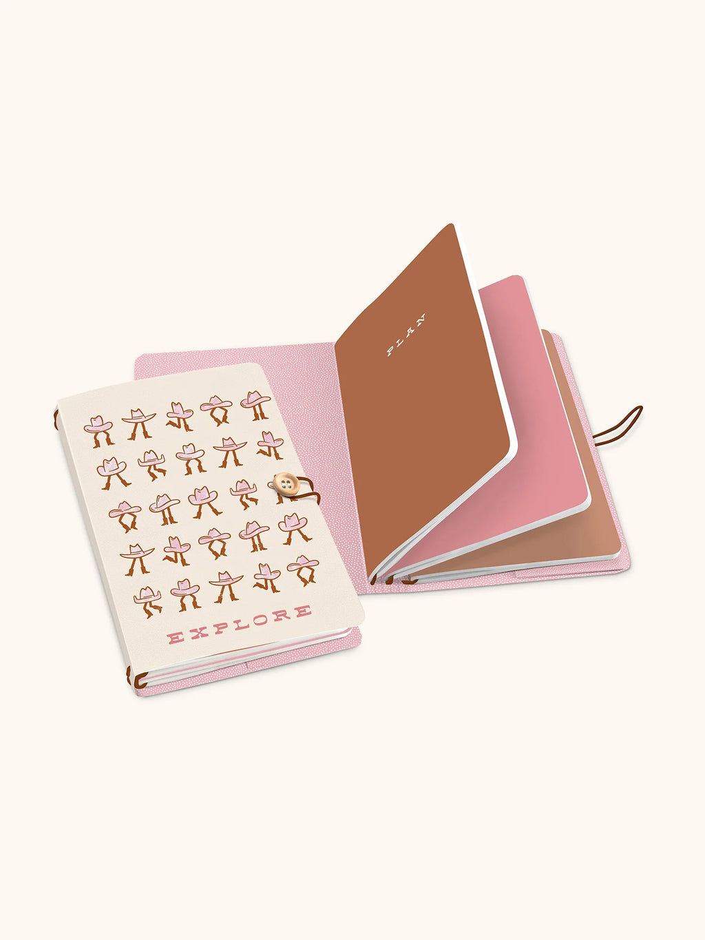 Studio Oh!- Traveling Cha-Cha Travel Journal Trios