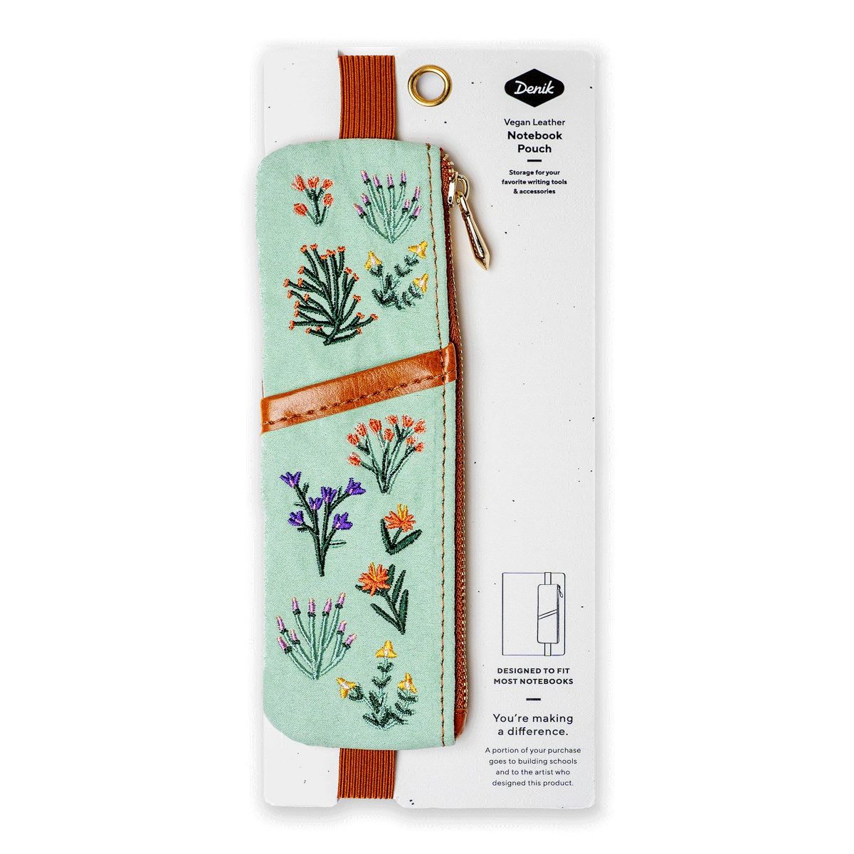 Denik- Petite Blooms Notebook Pouch