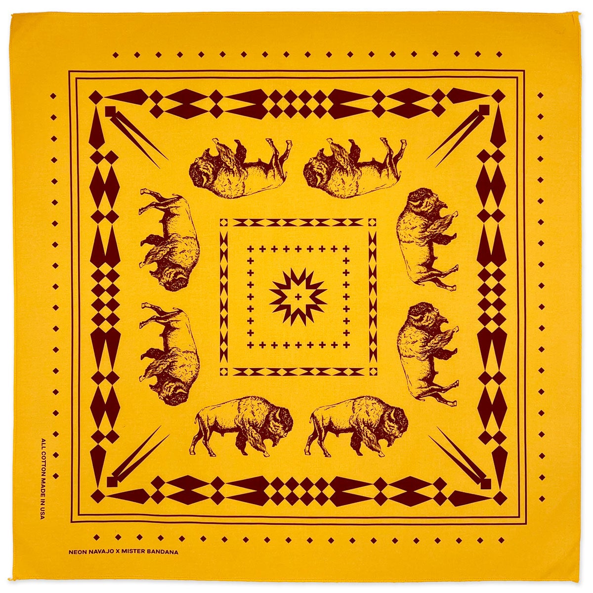 Mister Bandana- Great Plains Buffalo Bandana