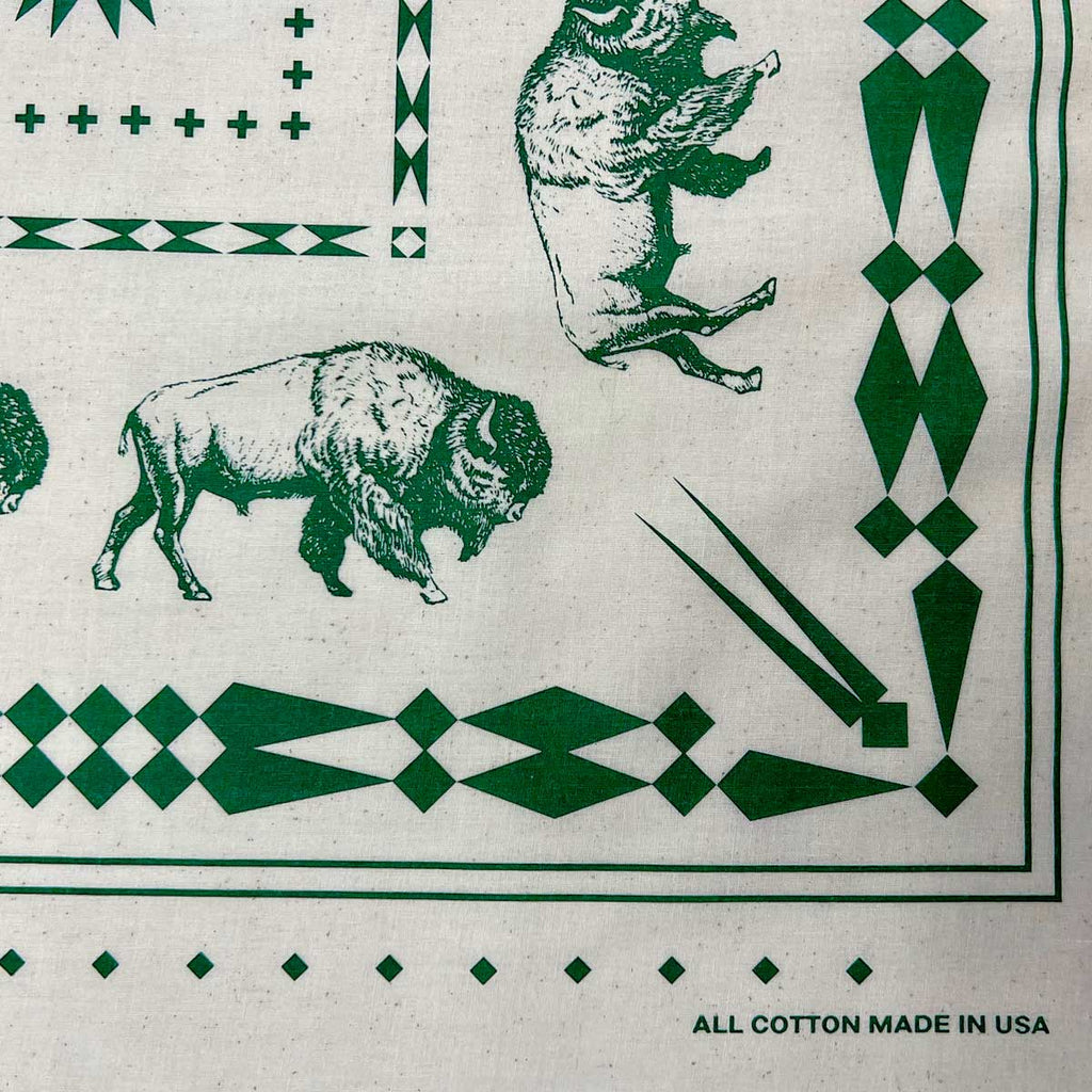Mister Bandana- Great Plains Buffalo Bandana