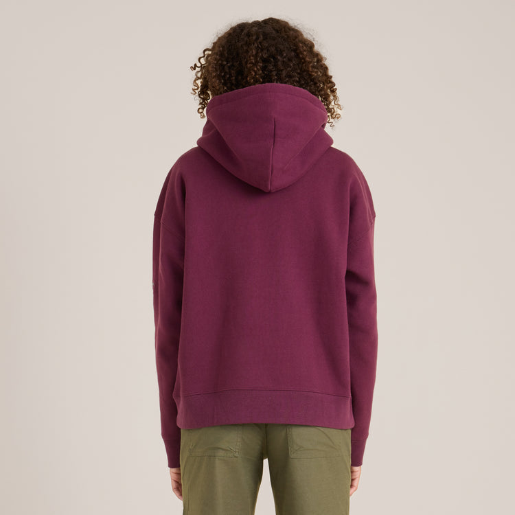 Roark- Hiker Hoodie in Blackberry