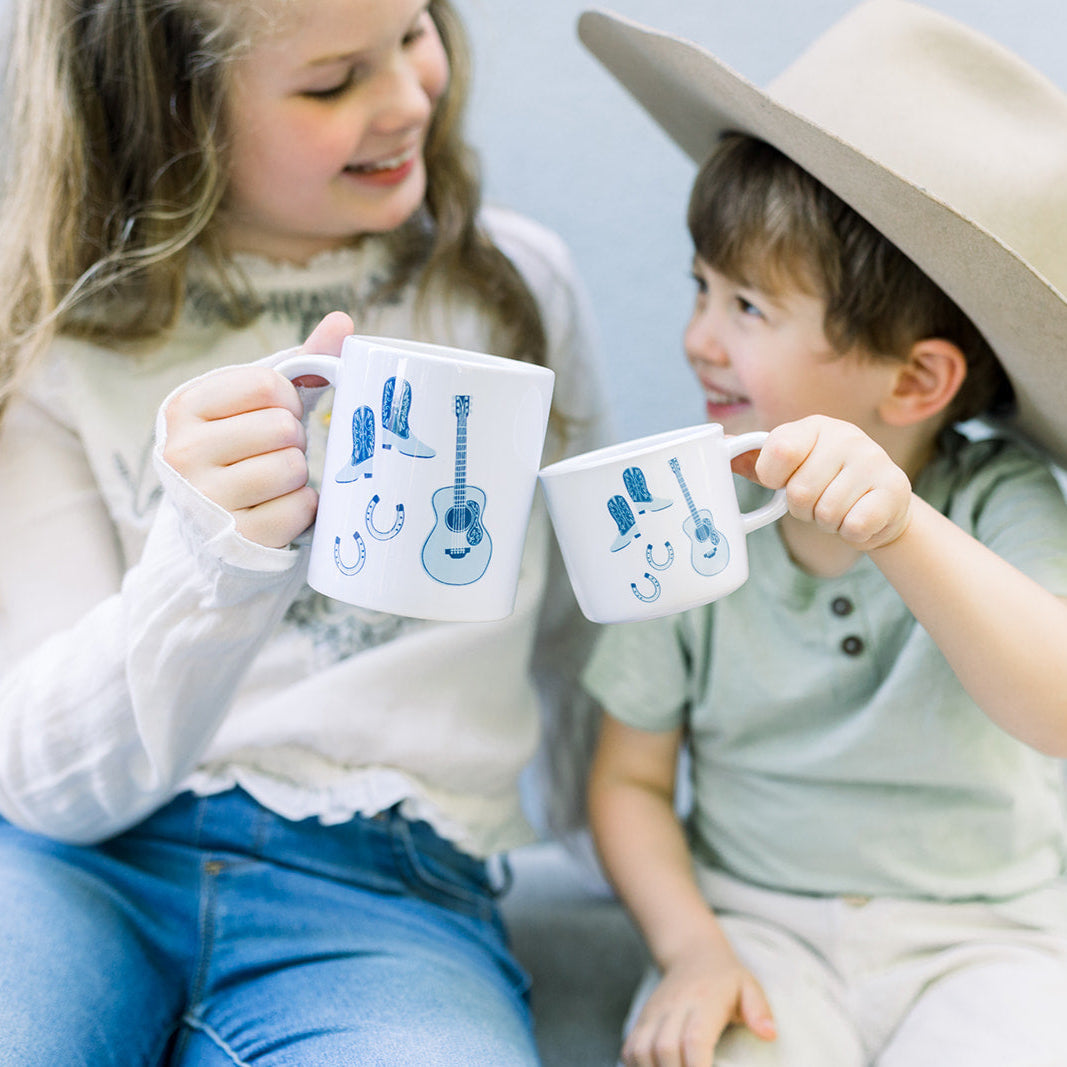 Helmsie- Cowboy Two of a Kind Cup Set