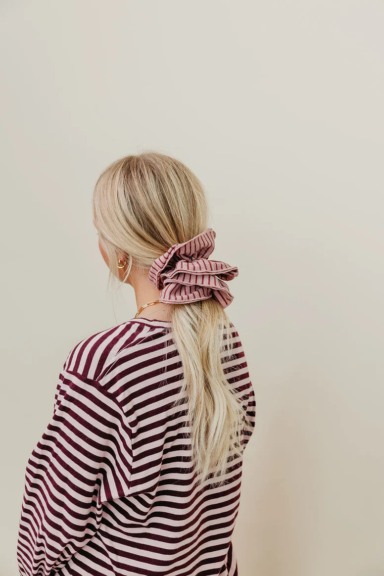 KAXI- Striped Corset Scrunchie