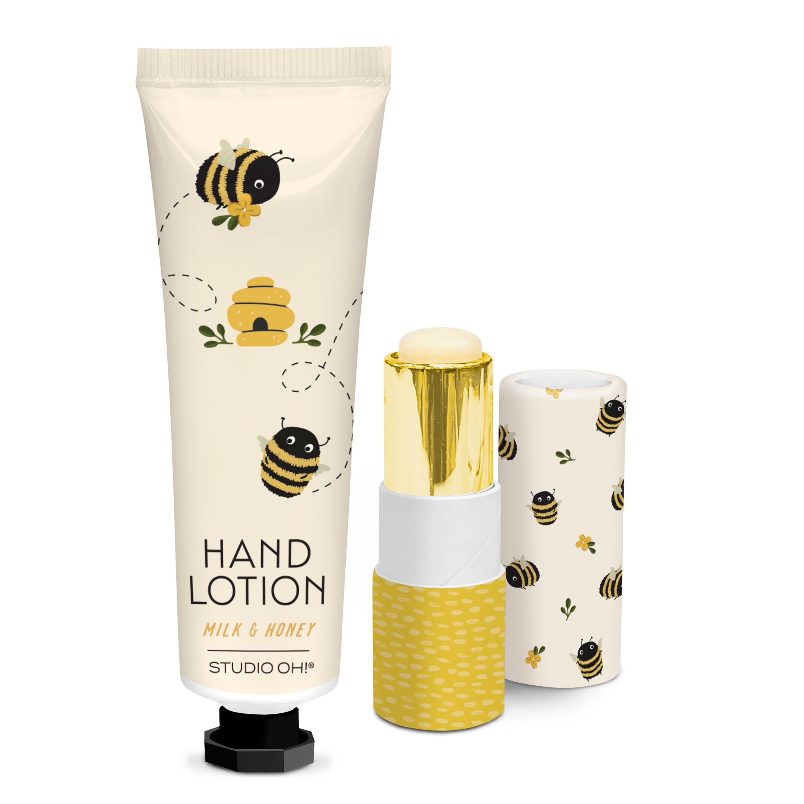 Studio Oh!- Buzzy Bees Lip Balm & Hand Lotion Set