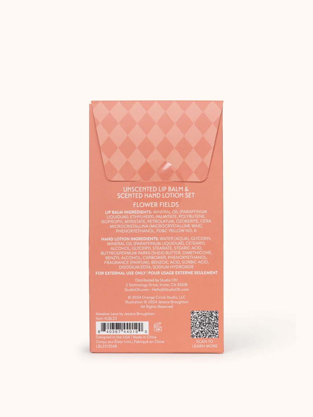 Studio Oh!- Meadow Lane Lip Balm & Hand Lotion Set