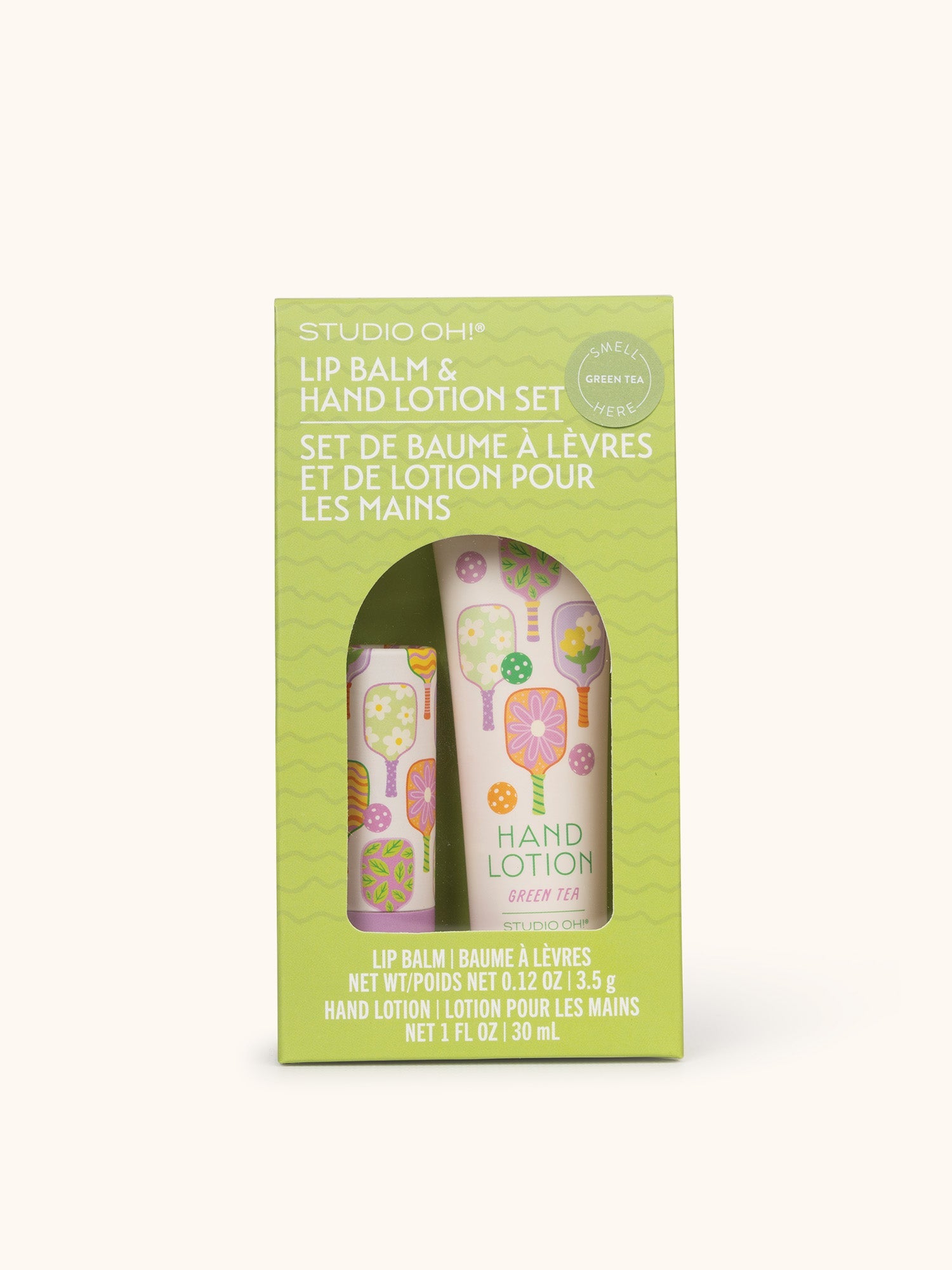 Studio Oh!- Pickleball Rally Lip Balm & Hand Lotion Set