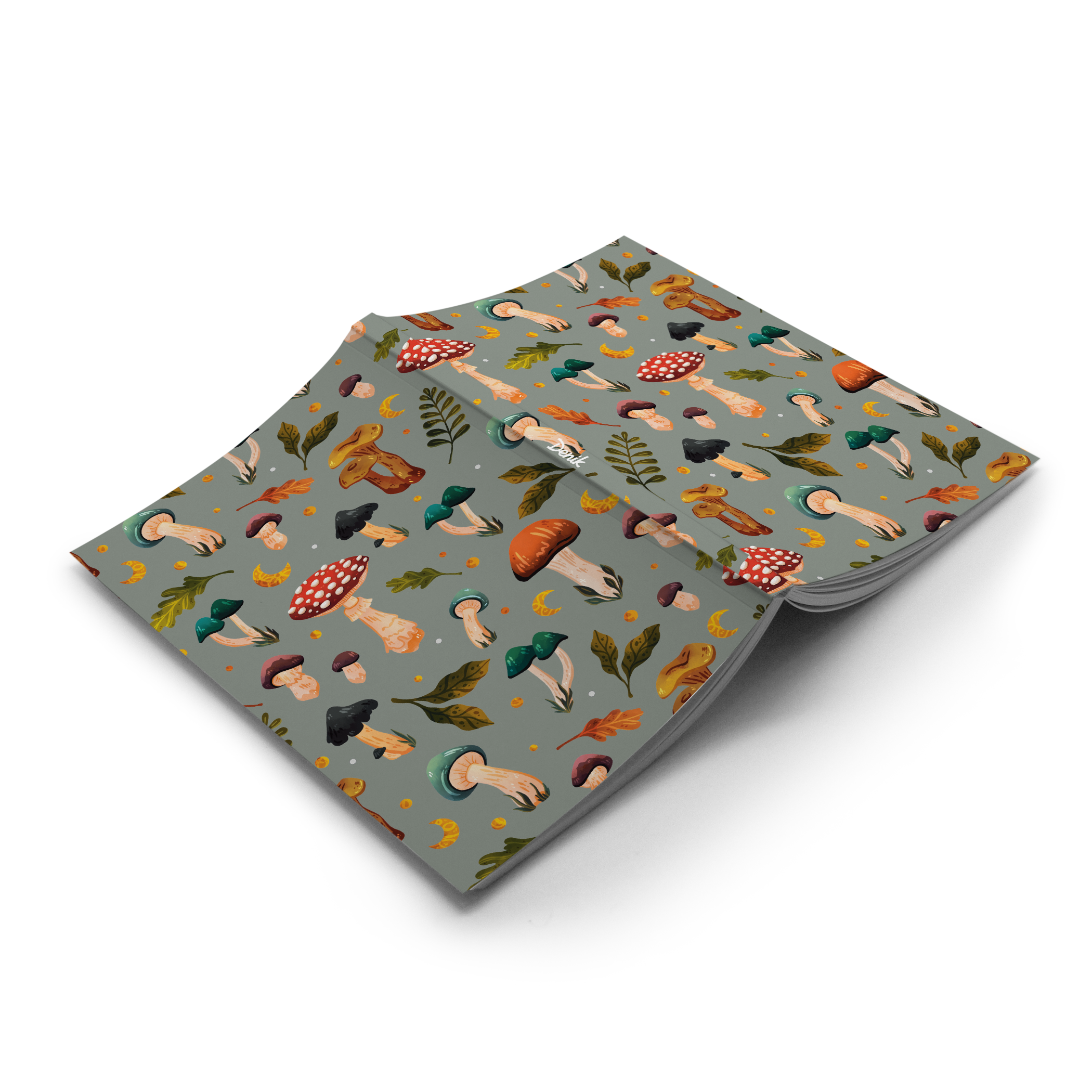Denik- Mushroom Garden Classic Layflat Journal Notebook
