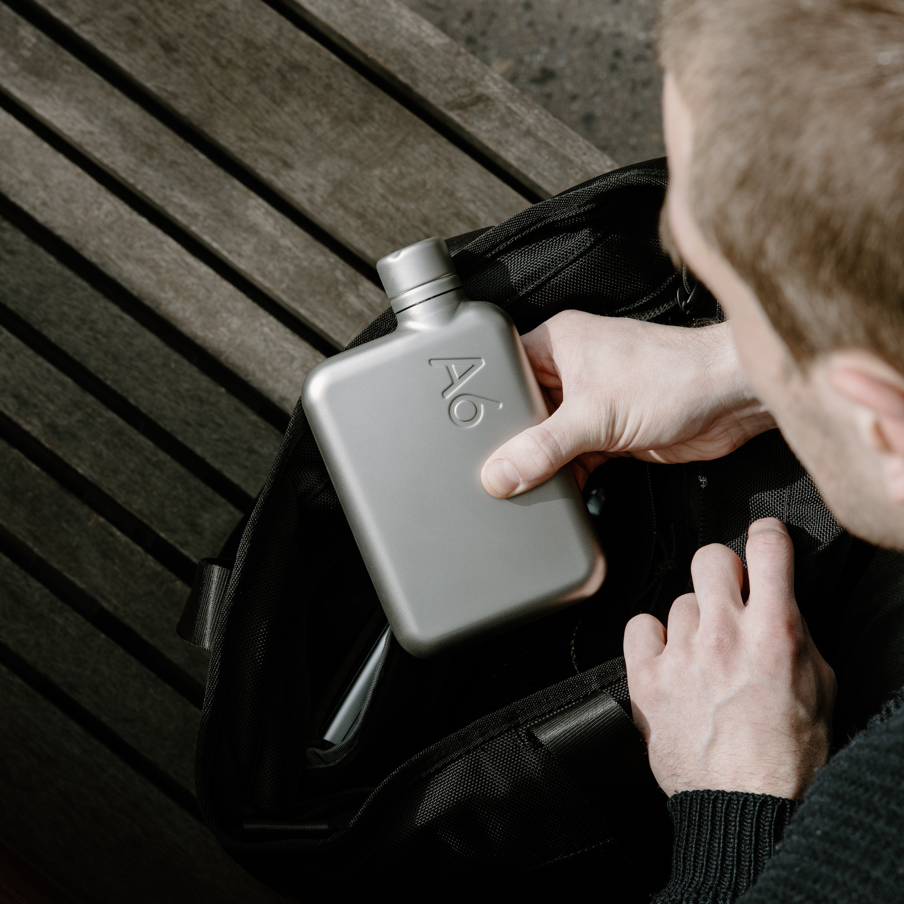 Memo Bottle- A6 memobottle (Stainless Steel)