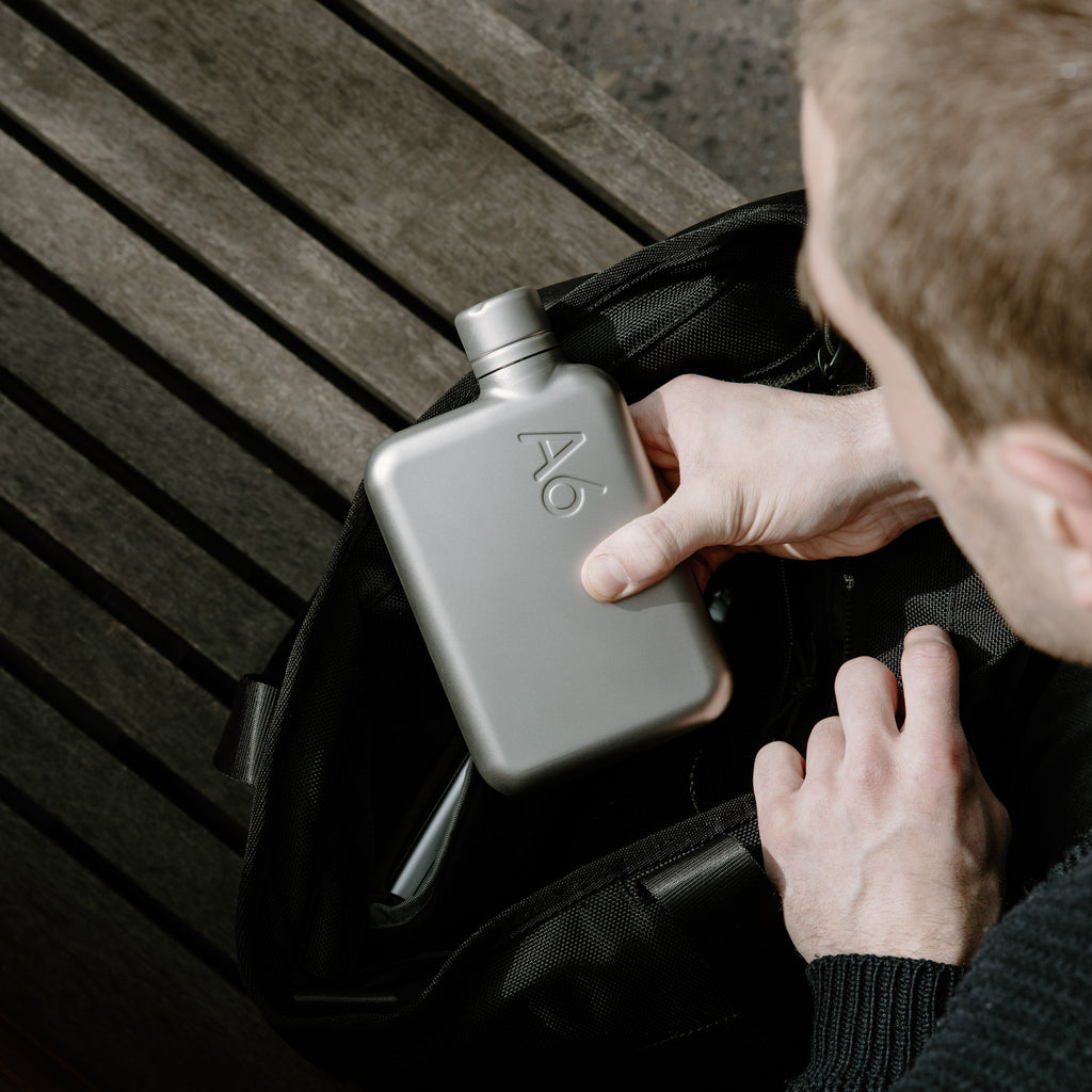Memo Bottle- A6 memobottle (Stainless Steel)