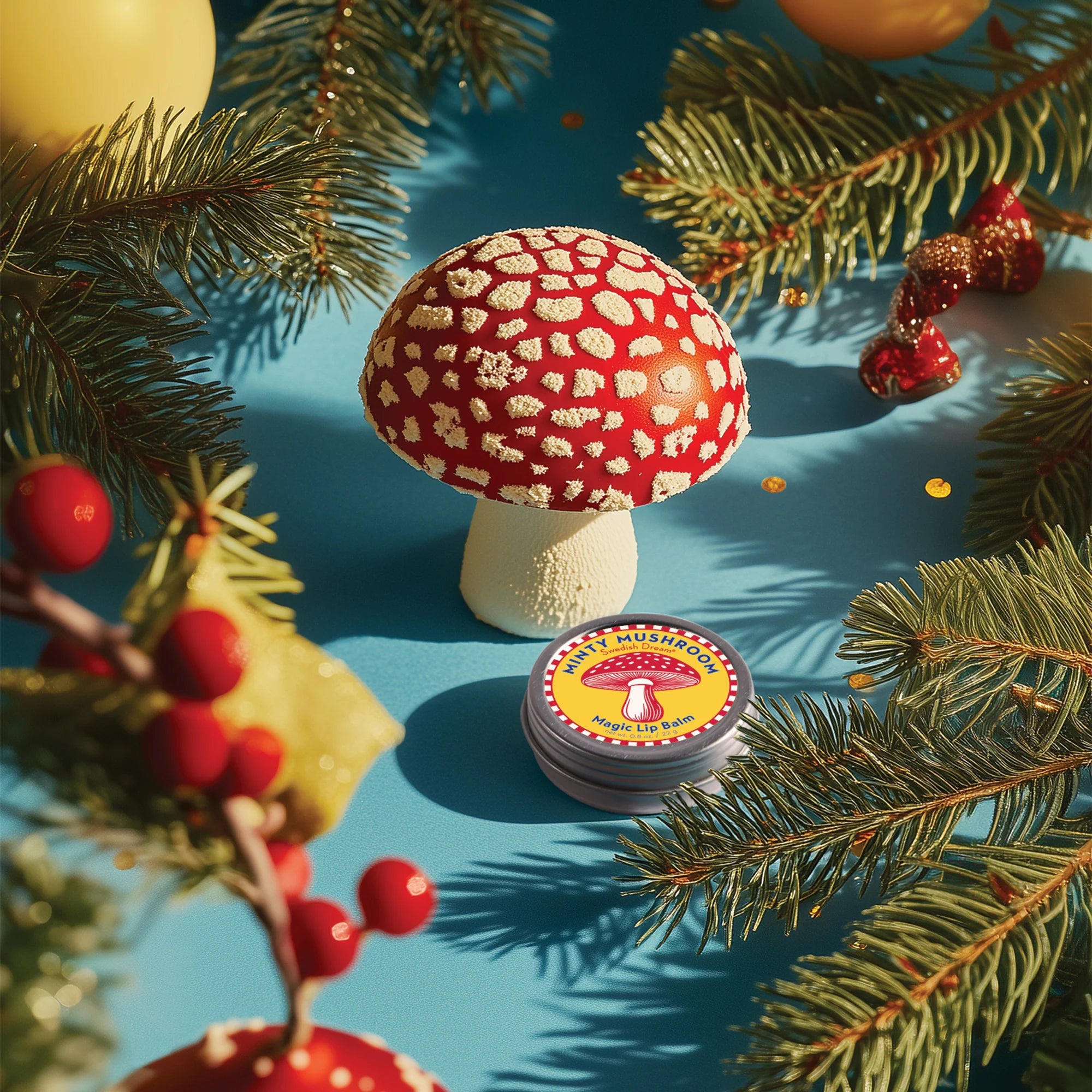 Kala Style- Swedish Dream Minty Mushroom Lip Balm