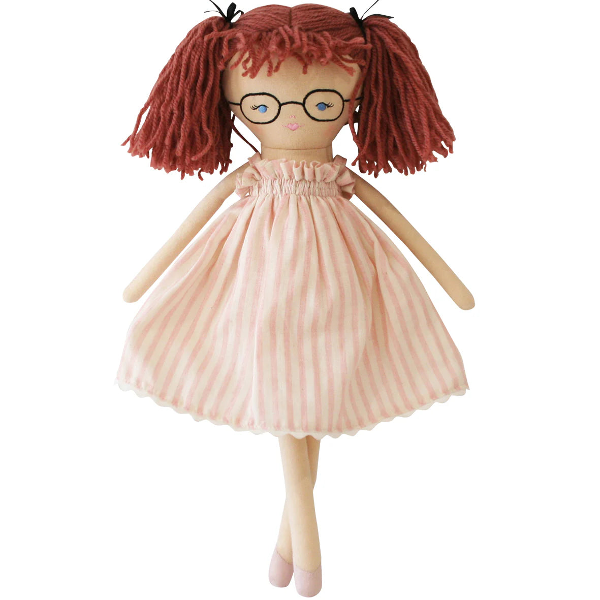 Alimrose- Nikki Pink Stripe Doll