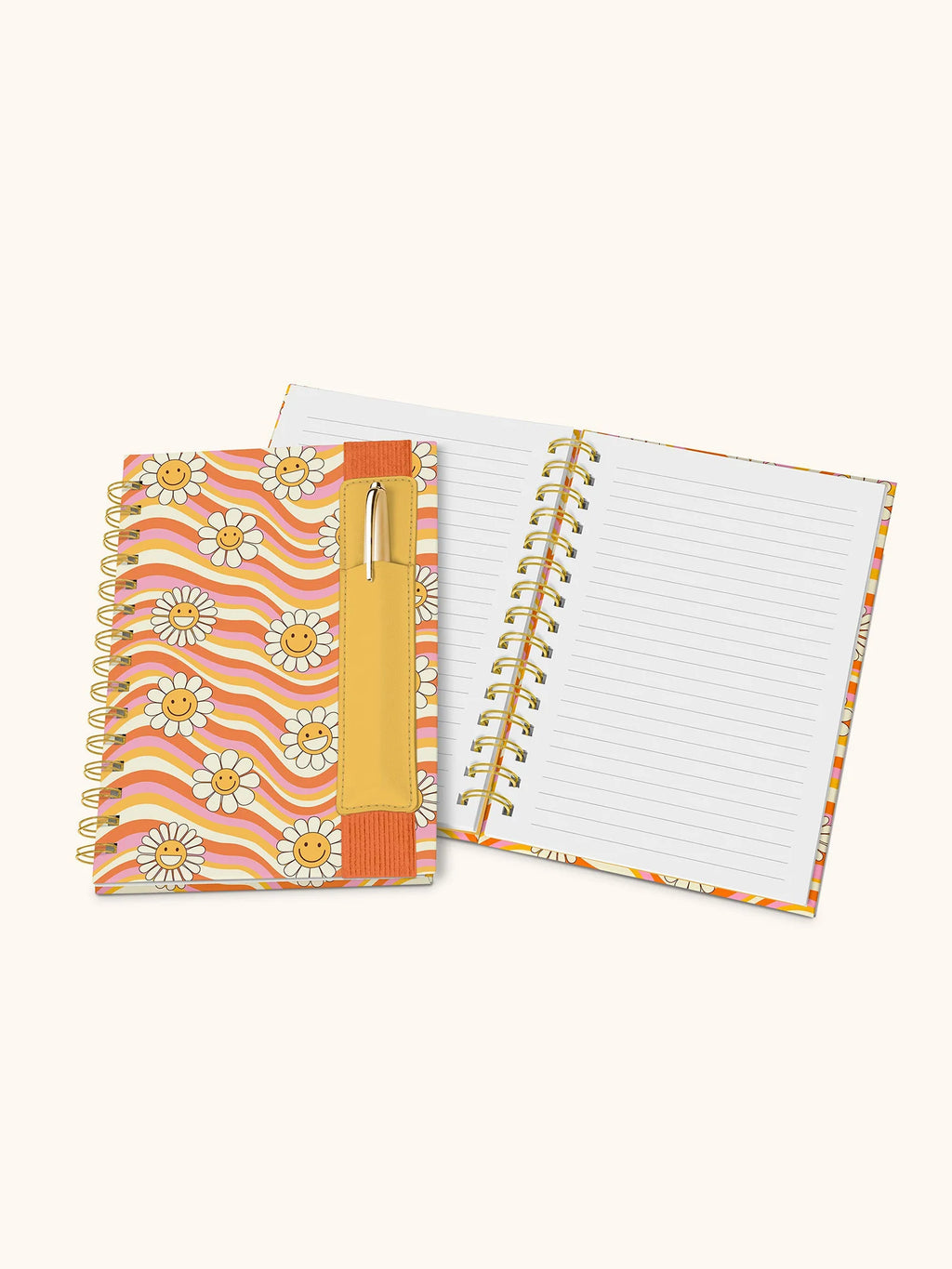 Studio Oh!- Waves of Melody Oliver Notebook with Pen Pocket