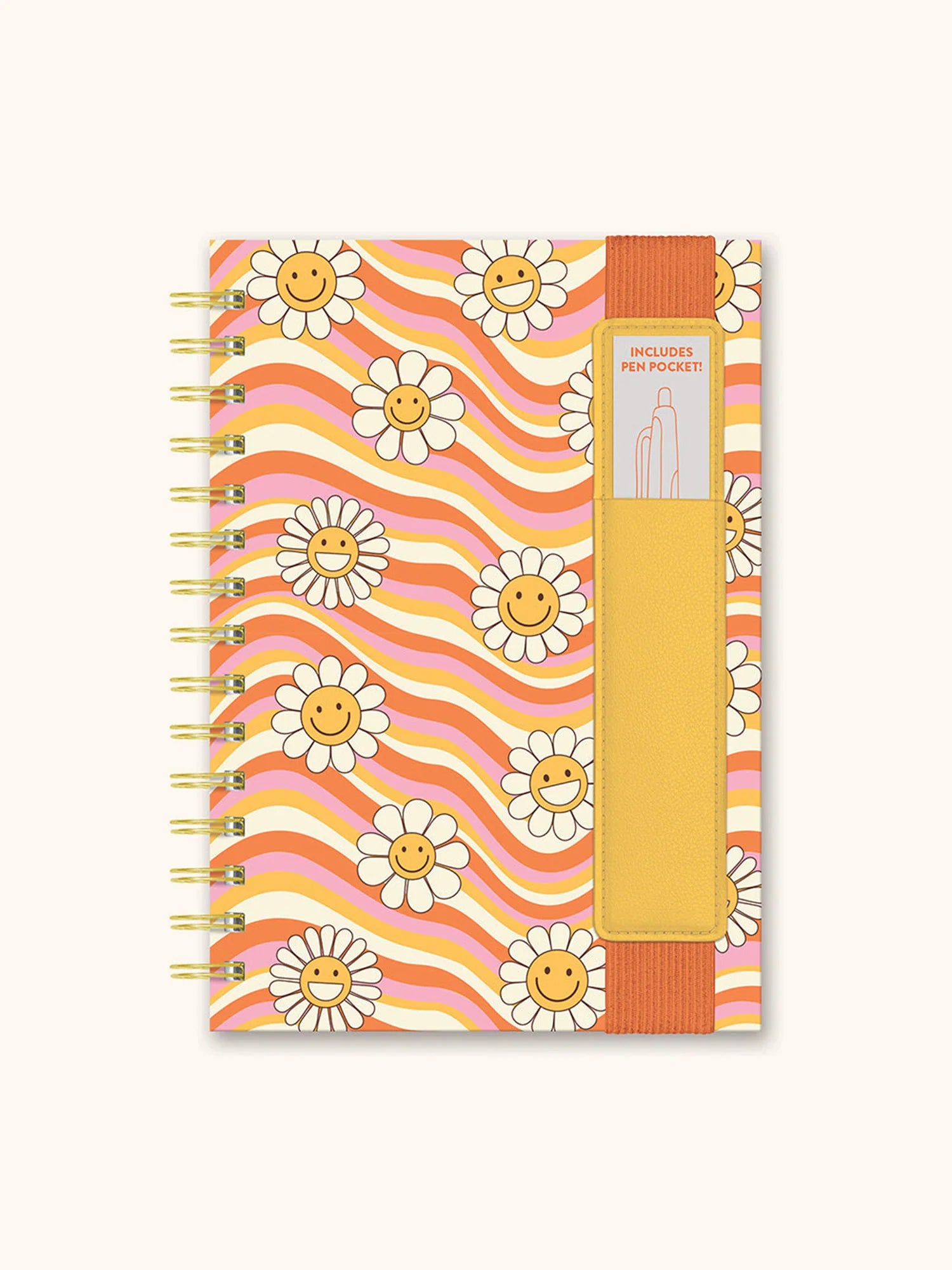 Studio Oh!- Waves of Melody Oliver Notebook with Pen Pocket