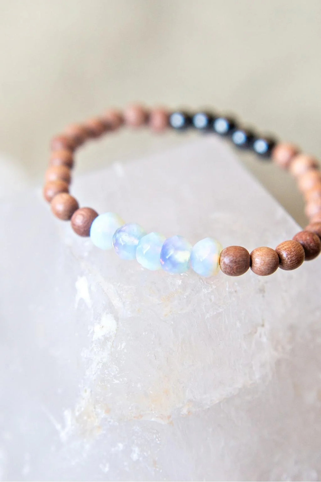 SoulKu- Opaline Crystal Be Your Own Hero Bracelet for Super Mom