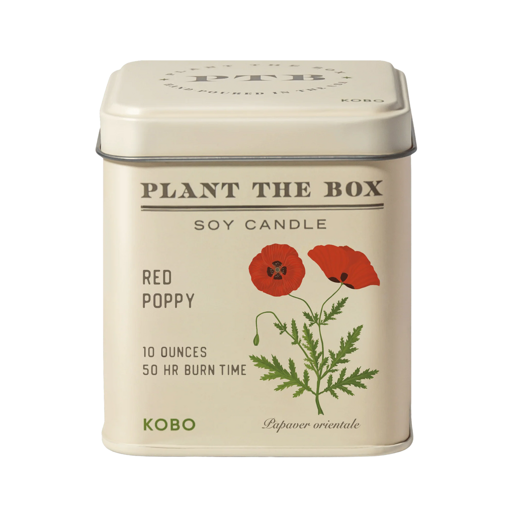 KOBO Candles- Sweet Sunflower Plant The Box Tin Candle