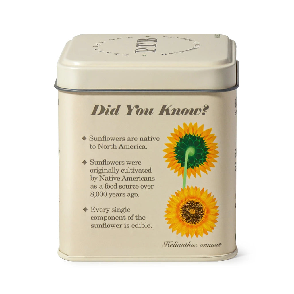 KOBO Candles- Sweet Sunflower Plant The Box Tin Candle