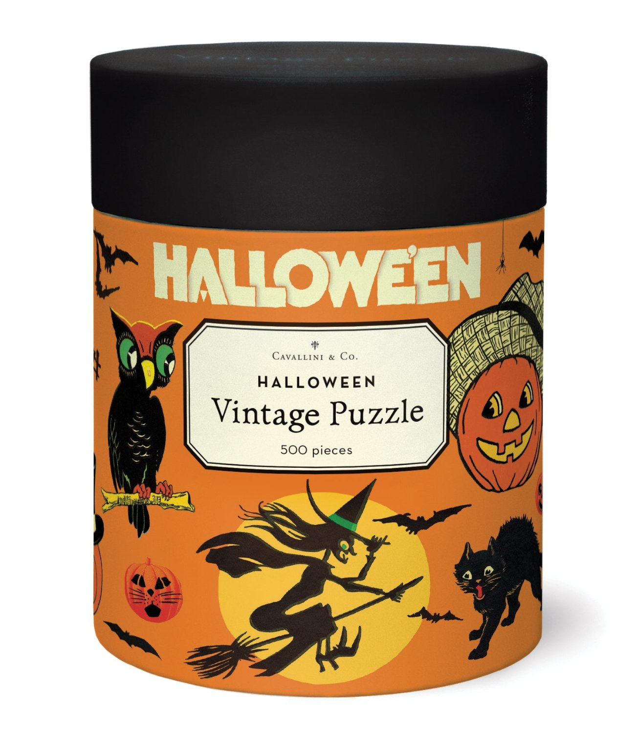 Cavallini Papers & Co.- Halloween 500 Piece Puzzle