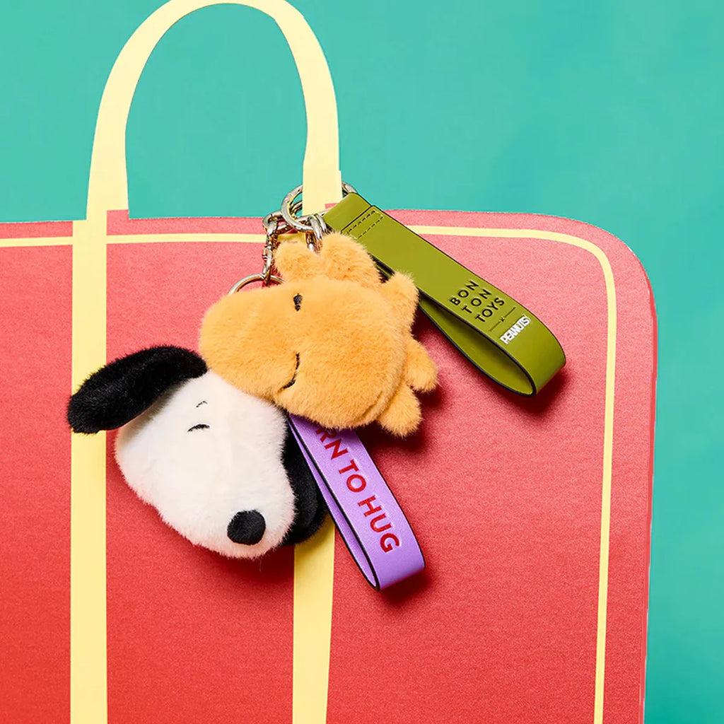 Bon Ton Toys- Woodstock ECO Tiny Teddy Yellow Keychain