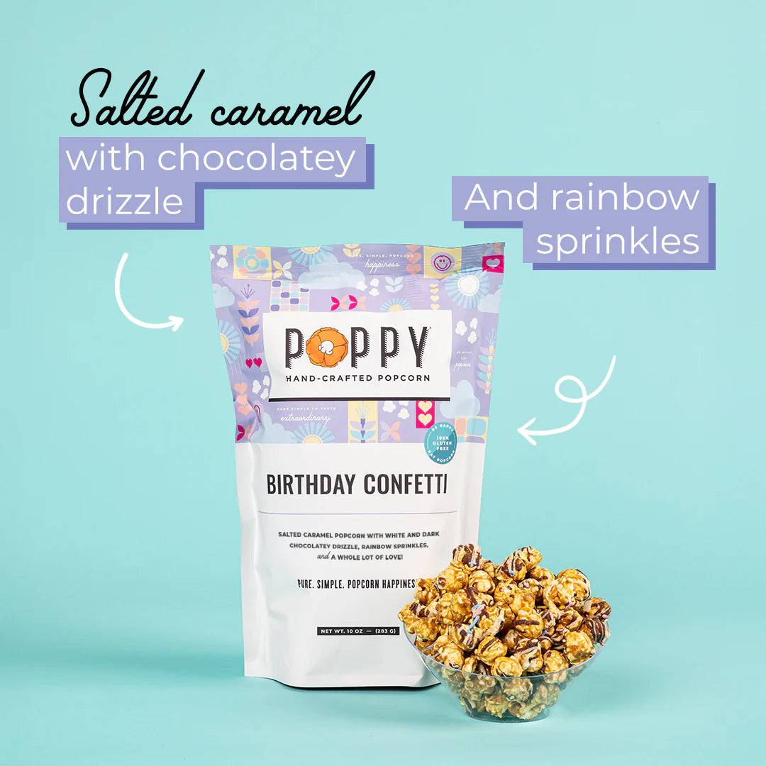 Poppy Popcorn- Birthday Confetti Popcorn